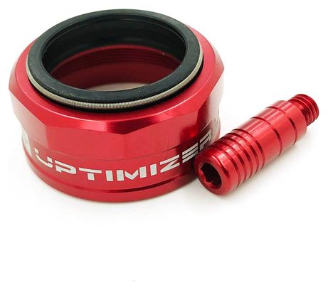 Guide ring Yep Components 3.0 + end cap for lever Red