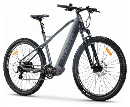 Moma Bikes Bicicleta Electrica, EMTB-29 ', Suspension Delantera, SHIMANO 24 V & Doble Freno Disco Hydraulicos Bateria Integrada Ion Litio 48V 13Ah