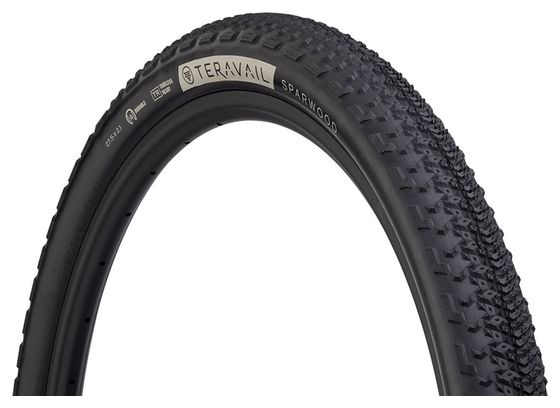 Teravail Sparwood 27.5'' Gravel Tire Tubeless Ready Souple Durable Bead-to-Bead