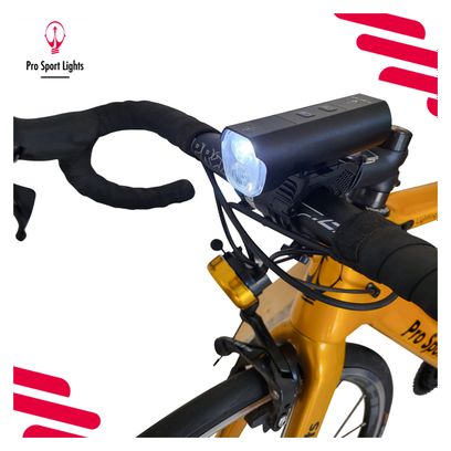 Set d'éclairage pour vélo 1300 et 120 Lumen - Vélo De Route/VTT