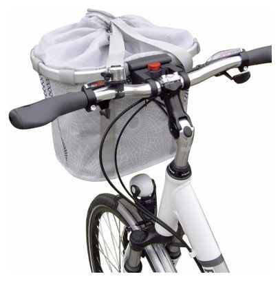 Klickfix Bikebasket Handlebar Bag Gray