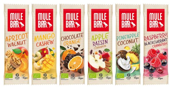 MuleBar Vegan Energy Bars Discovery Pack (30 bars)