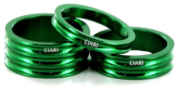 CIARI Headset Spacers ANELLI Green