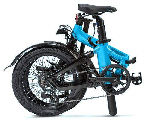Onemile Nomad Bicicleta Eléctrica Plegable Shimano 7V 486Wh 20'' Azul 2022
