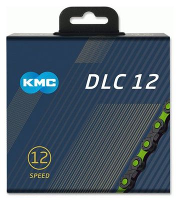 Chain KMC DLC VAE 126 links 12V Black / Green