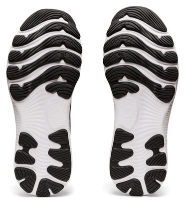 Chaussures Running Asics Gel Nimbus 24 Noir Blanc Femme