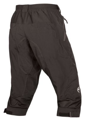 Pantalones cortos Endura Hummvee II 3/4 con forro Negro