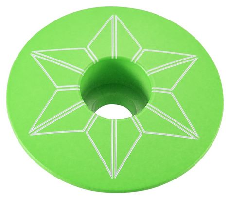 Supacaz Capz Powder Coated Neon Green