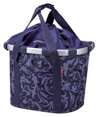 Klickfix Bikebasket Baroque Blue Handlebar Bag