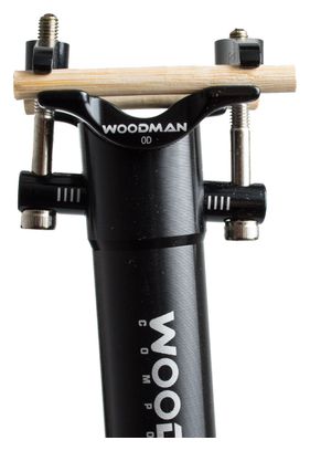 WOODMAN Seatpost GT2 Aluminium - Black