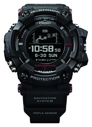 Casio Rangeman GPR B1000 Outdoor GPS Uhr Schwarz