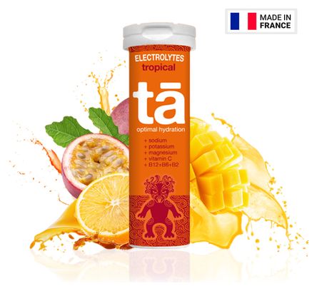 12 Pastilles électrolytes TA Energy Hydratation Tabs Tropical