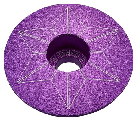 Supacaz Capz Anodis Neon capucha superior de color púrpura