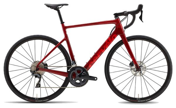 Bicicleta de carretera Cervélo Caledonia Disc Shimano Ultegra 11V Marrón / Rojo 2021