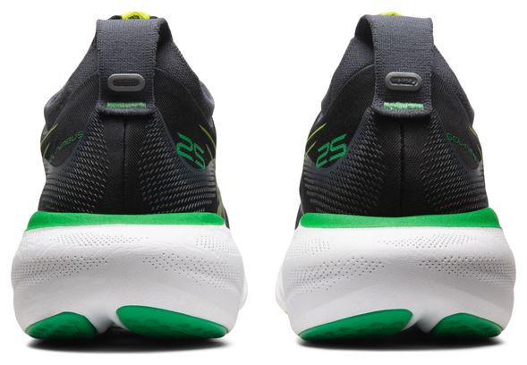 Asics Gel Nimbus 25 Running Shoes Black Green