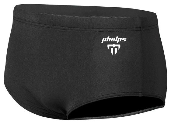 Maillot de bain Boxer Michael Phelps Solid 14cm Brief Noir Homme