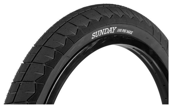 Sunday Current V2 20'' BMX Tire Wire Black