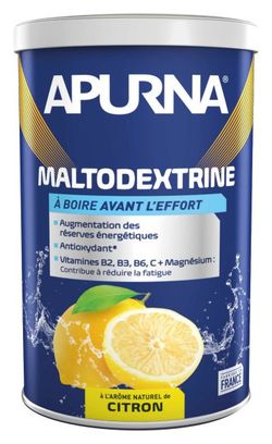 Apurna Energy Drink Maltodextrine Lemon Pot 500g
