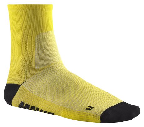 MAVIC Socks Essential Mid Sock-Yellow
