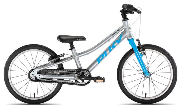 Vélo Enfant PUKY S-Pro 18'' 18-1 Alu Argent Bleu