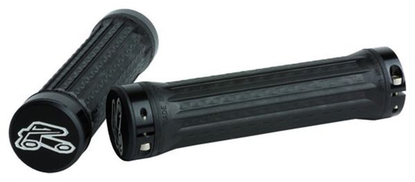 Puños Lock-on RENTHAL TRACTION Ultra Tacky Black