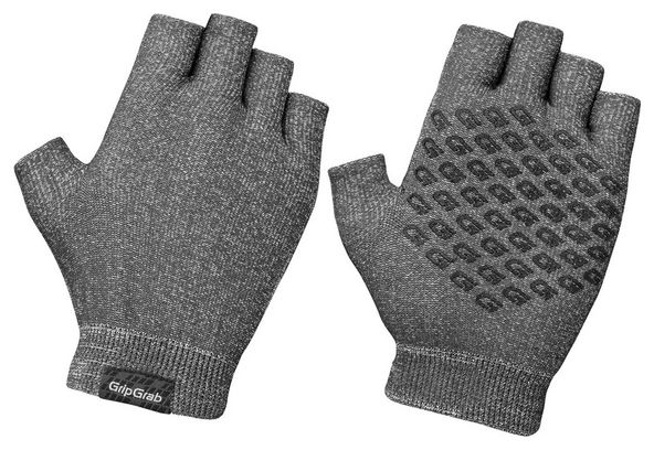 Gants courts en tricot GripGrab Freedom Anthracite