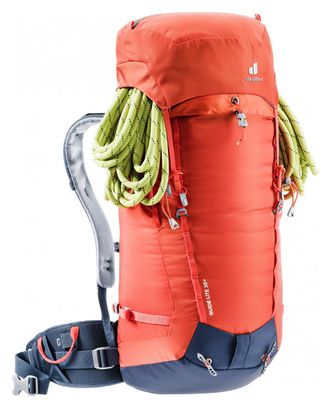 Sac d'Alpinisme Deuter Guide Lite 30+ Orange Bleu
