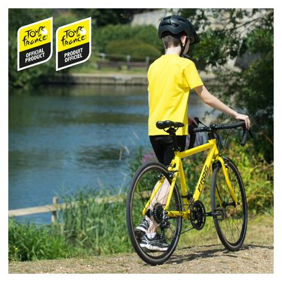 Frog Bikes Frog Road 70 TDF Kid Road Bike Shimano Sora 9S 26'' Yellow Tour de France 2020 11-14 anni