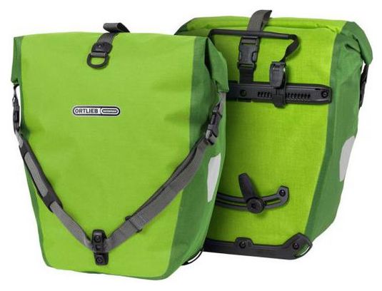 Ortlieb Pair of Luggage Rack Back-Roller Plus 40L Lime - Moss green