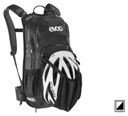Evoc Stage 12L Backpack Carbon Grey Chili Red
