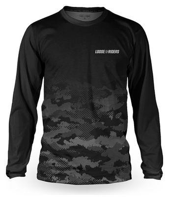Maillot Manches Longues Loose Riders Basic Stealth Camo