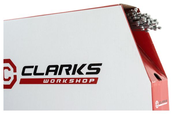 CLARKS Galvanised Derailleur Cable MTB/Road Box x100