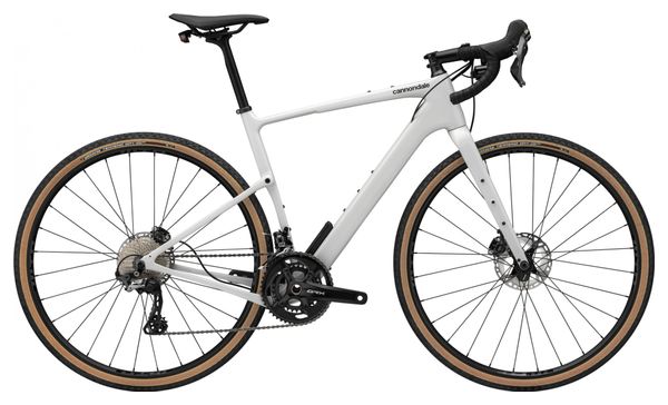 Gravel Bike Cannondale Topstone Carbon 2 L Shimano GRX 11V 700 mm Blanc Chalk 2022