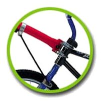 TRAIL-GATOR Tandem Tow Bar for Kids Bikes Red