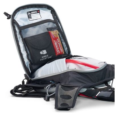 USWE Airborne 9 Hydration Backpack Black/Grey