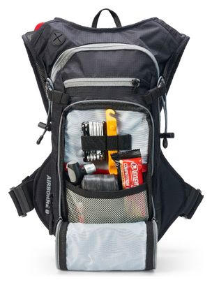 USWE Airborne 9 Hydration Backpack Black/Grey