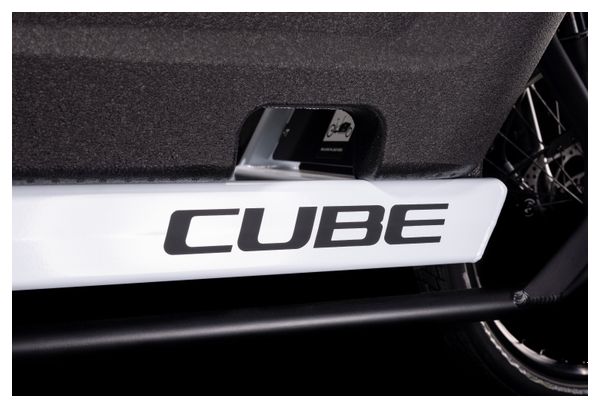 Cube Cargo Hybrid 500 Bicicletta elettrica da carico Enviolo Cargo 500 Wh 20/27,5'' Flash White 2022