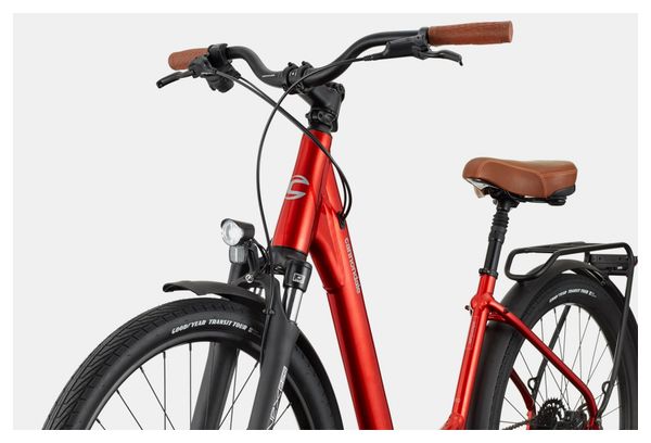 Cannondale Adventure EQ City Bike microSHIFT 8S 27.5'' Candy Red