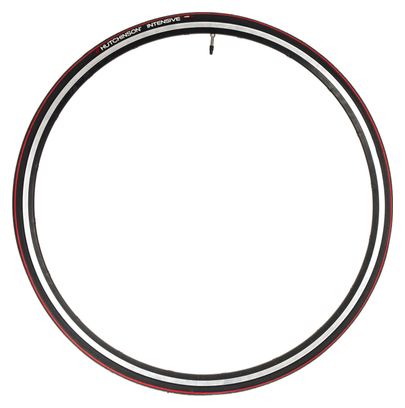 Neumático de carretera HUTCHINSON Intensivo 2 Hardskin | Plegable | Negro/Rojo