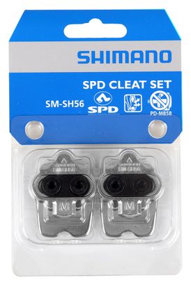 SHIMANO Cales SM-SH56 SPD + Plaque de support (la paire)