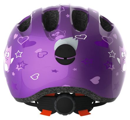 Abus Smiley 2.0 Purple Star Kids Helmet 
