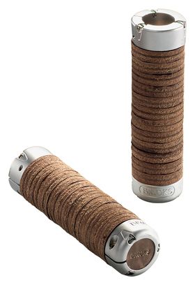 Brooks Plump Leather Grips 130-130 mm Antic Brown