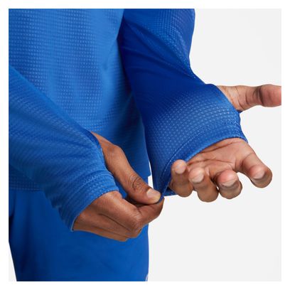 Haut manches longues 1/2 Zip Nike Dri-Fit Pacer Bleu