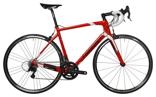 Wilier Triestina GTR Team Road Bike Campagnolo Centaur 11S 700 mm Red White Black Glossy 2022
