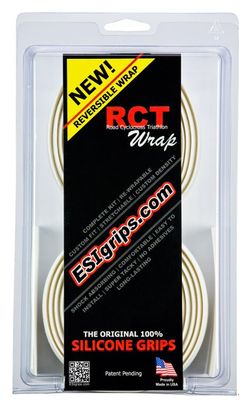ESI RCT Wrap Road Silicone Bar Tape White