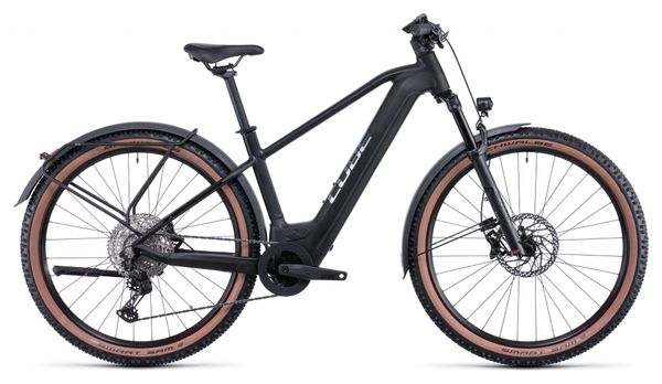 Cube Reaction Hybrid SL 750 Allroad 29 Electric Hardtail MTB Shimano Deore/XT 12S 750 Wh 29'' Black Metal 2022