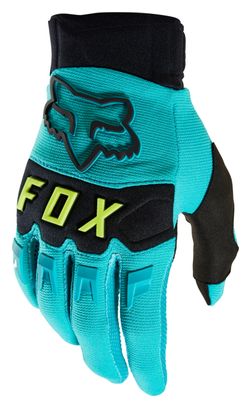 Fox Dirtpaw Blue Long Gloves