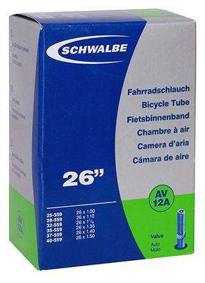 Schwalbe MTB Tube - 26x1.00/1.50 Schrader