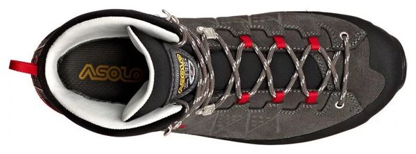 Chaussures de randonnée Asolo Traverse GV Gore-Tex Gris Rouge Homme