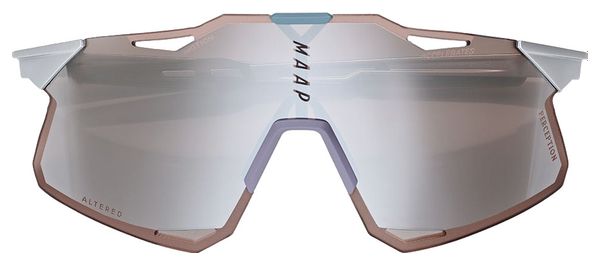 Gafas de sol plateadas MAAP x 100% Hypercraft